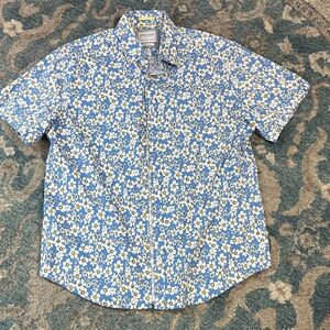 Denim & Flower Blue and White Floral Shirt